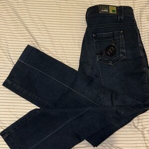 Classic Dark Blue Relaxed Fit Jeans